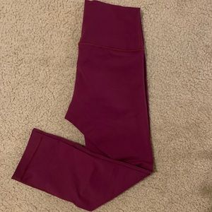 Lululemon Wunder Under 23” Legginng